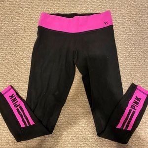 PINK black leggings